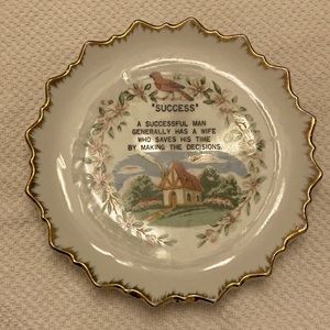 Success Plate  from WN Co Ceramics Japan